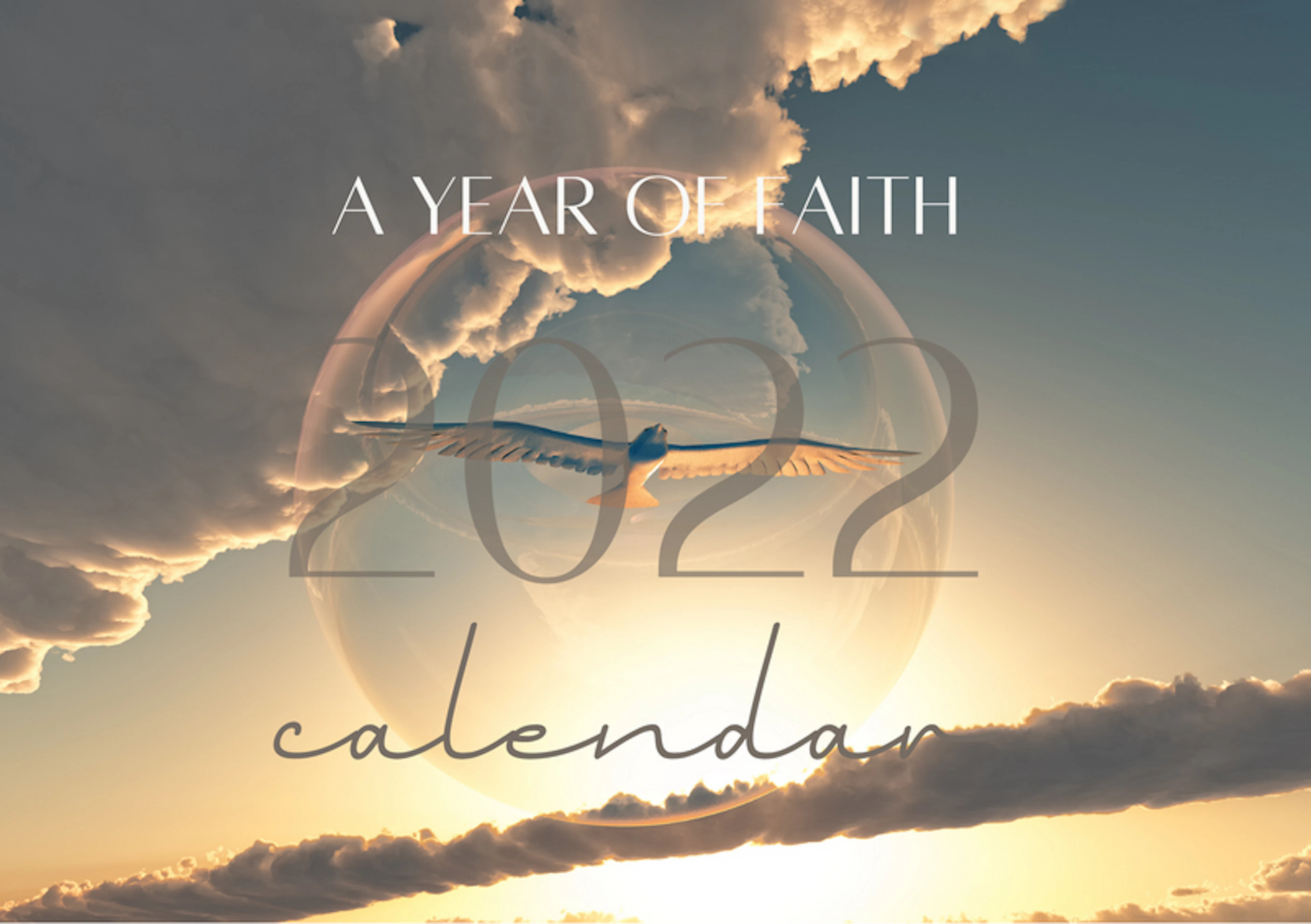 American Calender 2022 Year of Faith 